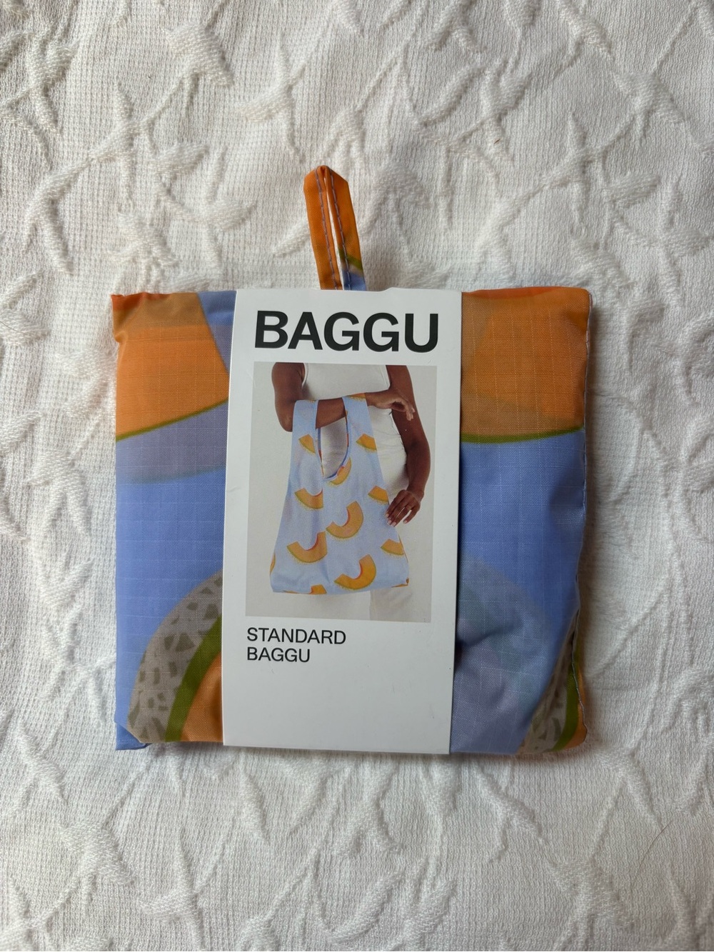 BAGGU Standard Baggu - cantaloupe blue